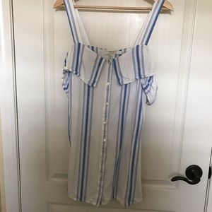 Blue and white sundress—brand new!